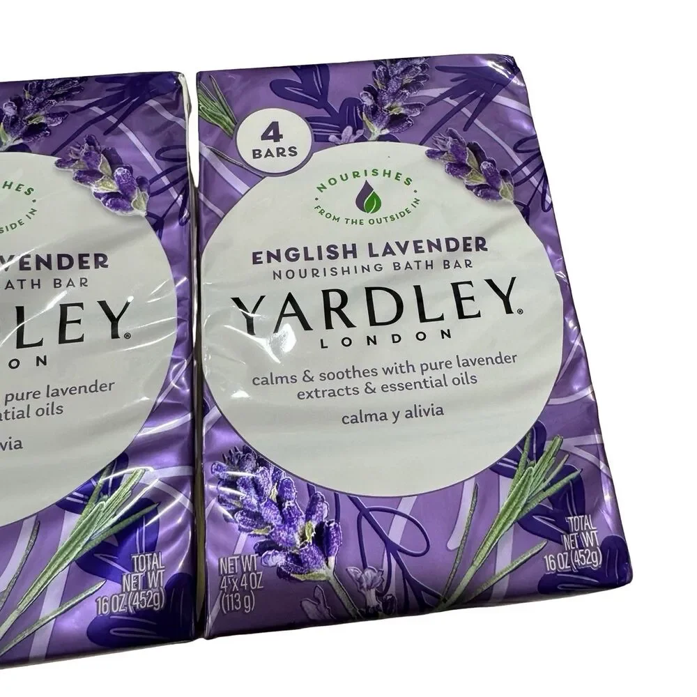 Yardley London‎ English Lavender Moisturizing Bath Soap 4oz Each 12pc